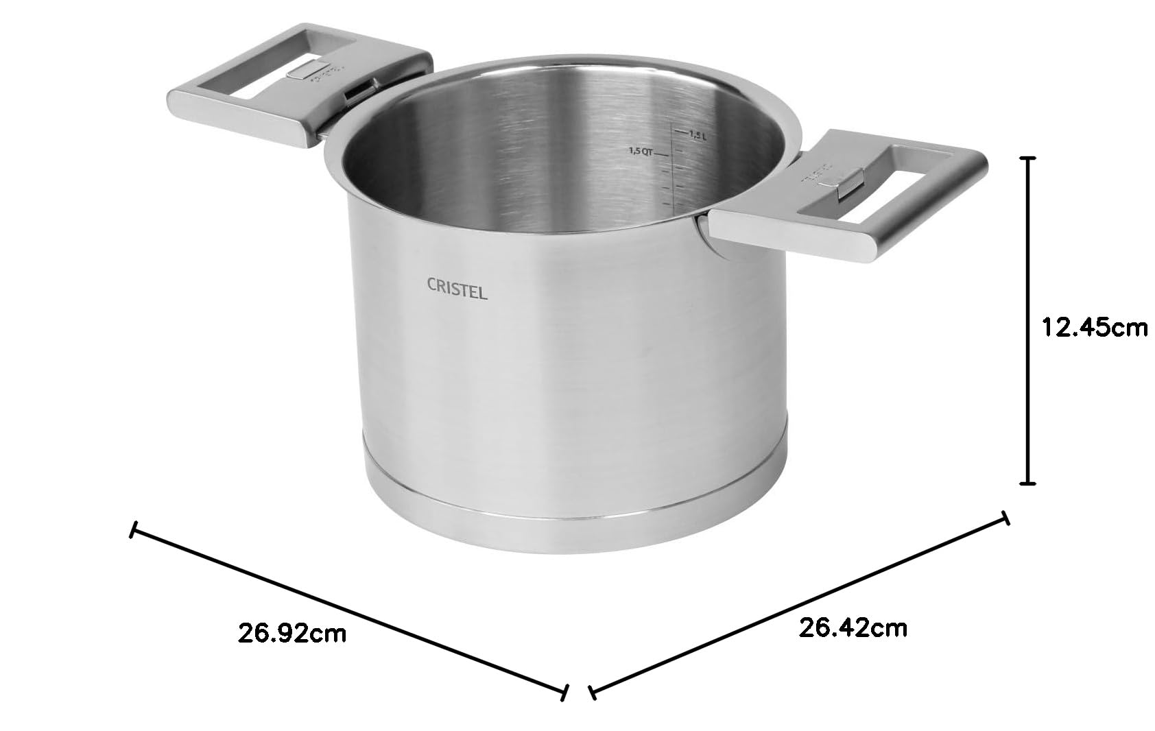 Amazon｜クリステル/CRISTEL Lシリーズミルクポット14cm｜シュガー