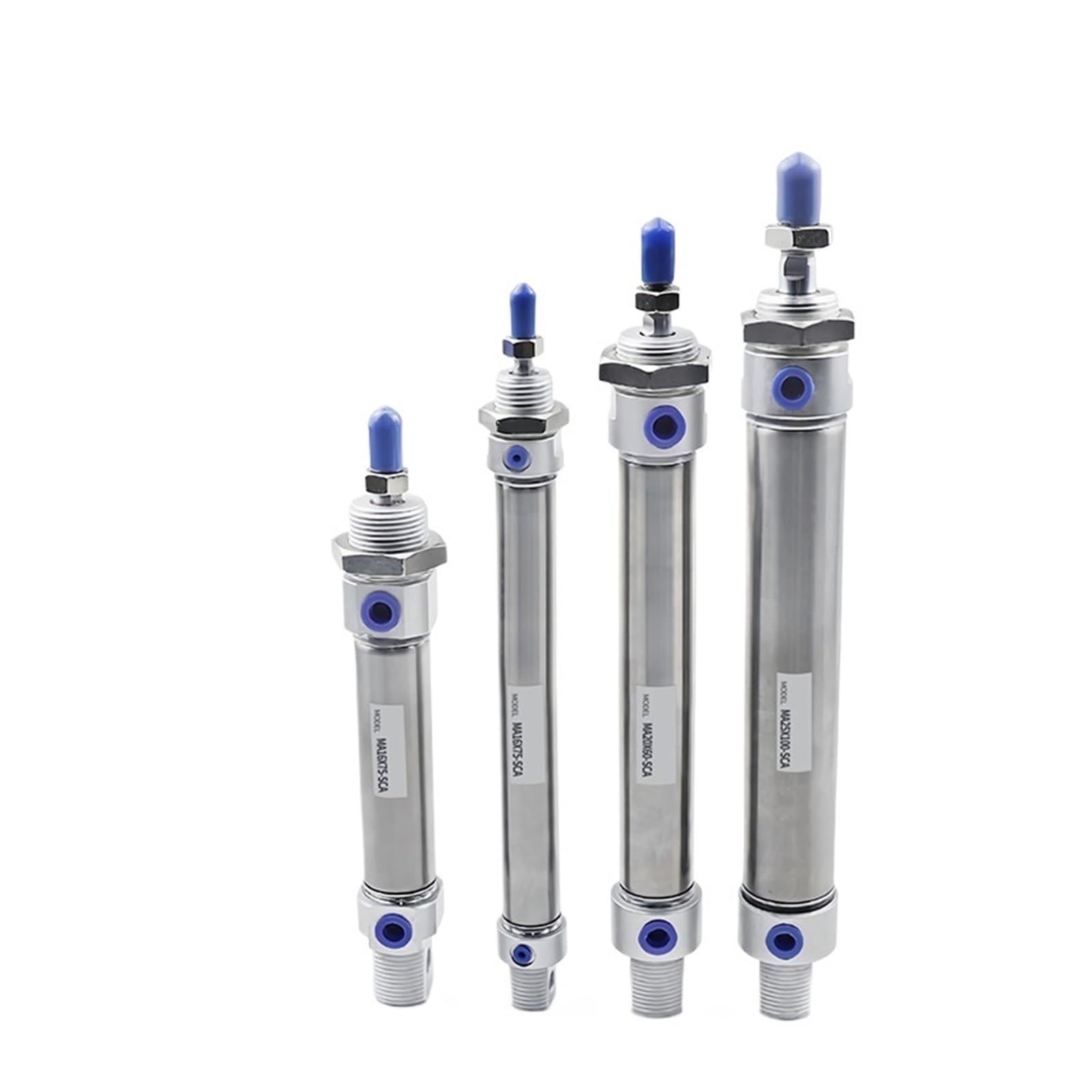 Cylindre pneumatique double effet MA32 course 350mm S-CA en inox