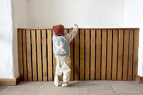 LäSsig Piccolo Zaino Per Bambini Per La Scuola Materna Con Cinturino Da 2 Anni, 20 X 9 X 24 Cm, 3,5 L, Blu Chiaro (Penguin) - 2