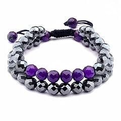 119 Hematite & Amethyst