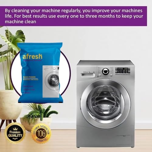 Image of Samsung Washing Machine Drum Cleaning Powder Descaling Powder For Top & Front Load Samsung Washing Machine (Washing & Drum Cleaner) Scale Remover, 100 Gms (Pack Of 10) (S 10)