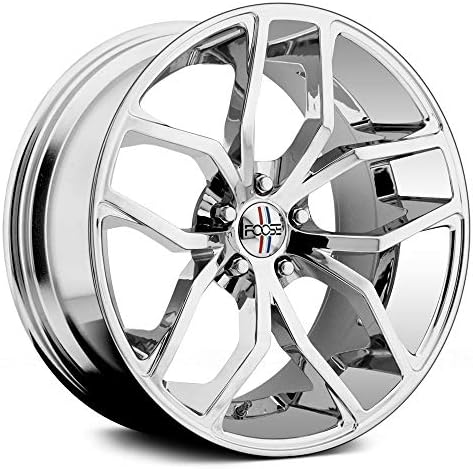 FOOSE OUTCAST P -Chrome Wheel with Painted (20 x 9. inches /5 x 114 mm, 40 mm Offset)