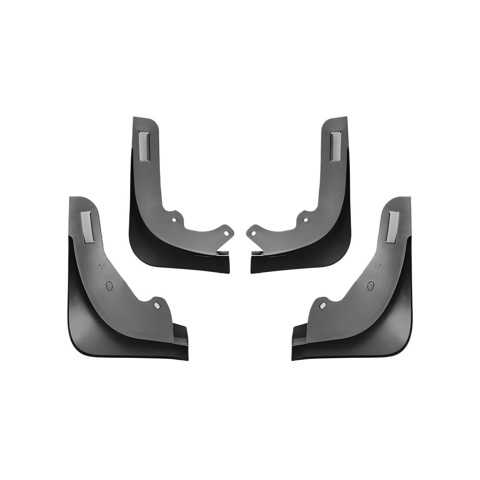 Guardabarros para coche contra salpicaduras para Tesla Model Y años 2020-24 sin taladro 8