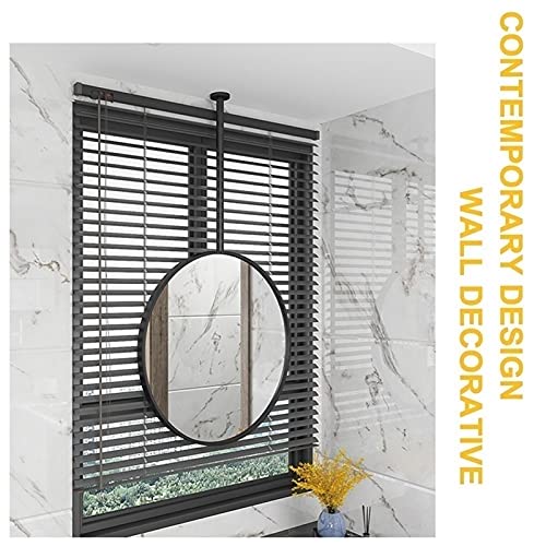 Miroir de salle de bain noir antidéformation pour maximiser la luminosité - 4