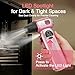 Deparee Cordless Air Duster & Handheld Vacuum 2-in-1, 8000mAh Rechargeable with Type-C Charging for Car, Keyboards, Electronics & Home – Pink