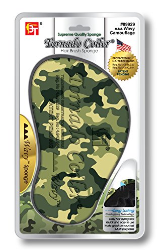Beauty Town Supreme Tornado Coiler - Wavy - Camouflage