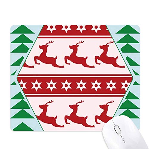 Tapis de souris green pine tree idéal pour décorer votre bureau en hiver