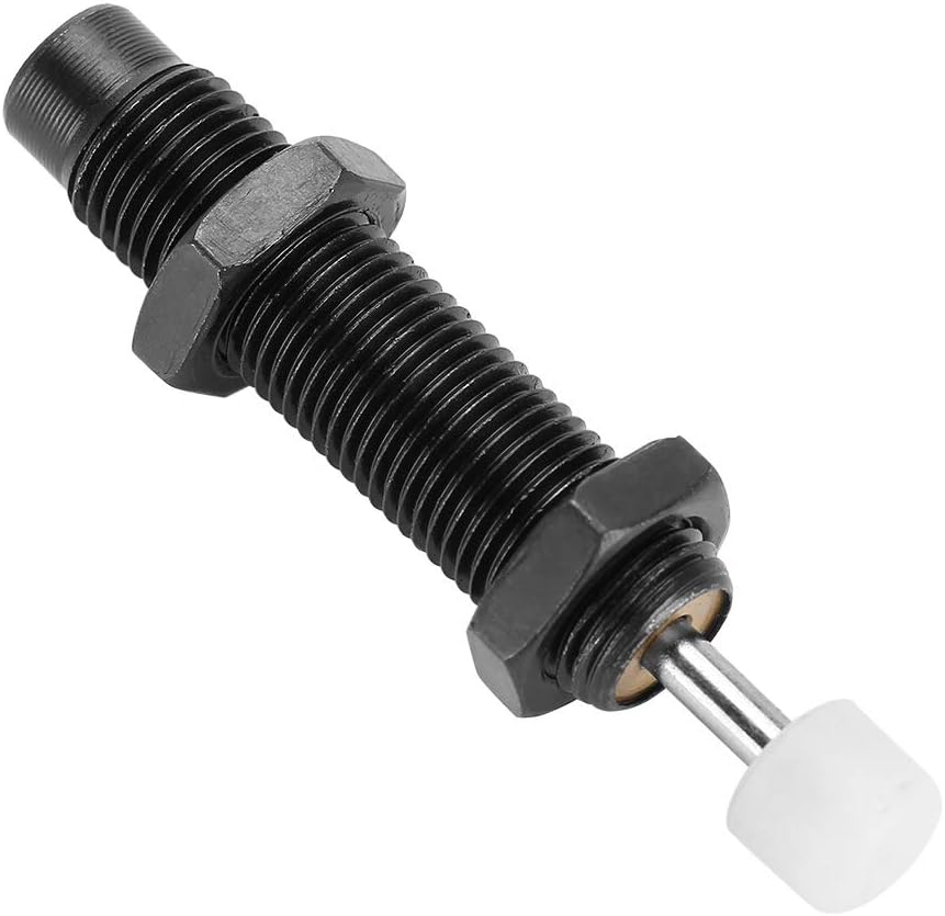 Oumefar M10 x 8mm Oil Pressure Shock Absorber Adjustable Hydraulic Buffer Pneumatic plunger for Air Cylinder AC1008-2