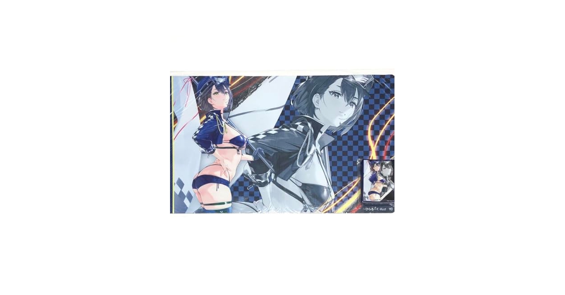 アズールレーン　ボルチモア　レースクイーン　スリーブ　プレイマット　セット アズールレーン ボルチモア レースクイーン スリーブ プレイ