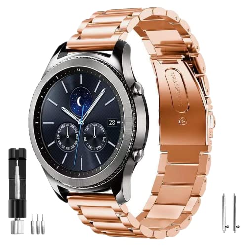 Ankersaila 22mm �o���h �Ή� Samsung Galaxy Watch 46mm/Gear S3/Galaxy Watch 3 45mm/Huawei Watch GT3 46mm/GT2 46mmGT 3 Pro 46mm,�e�����X �o��