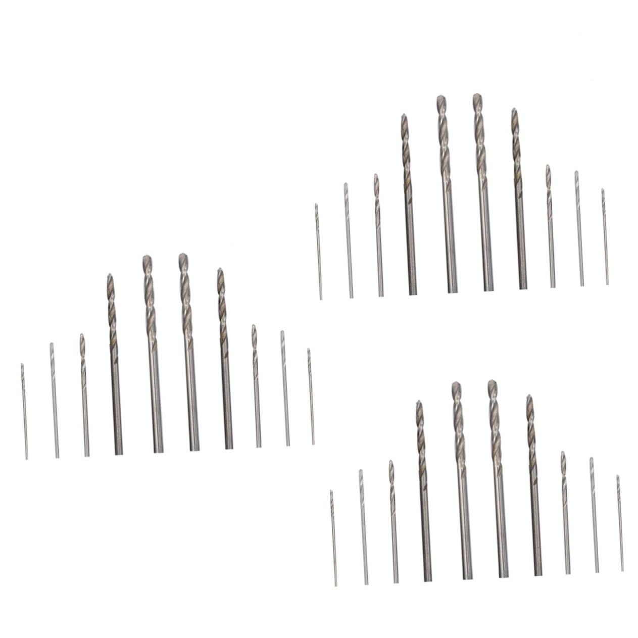 Gatuida 150piezas Brocas De Precisión De Rápido Para Madera Plástico y Aluminio Brocas Helicoidales Para y Construcción