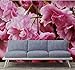 Produktbild Wandbilder Fototapete 3D Schöne Romantische Rosa Kirschblüten Hintergrund Wandmalerei Schöne Blumen Tapete Schlafzimmer-280X200Cm,wallpaper