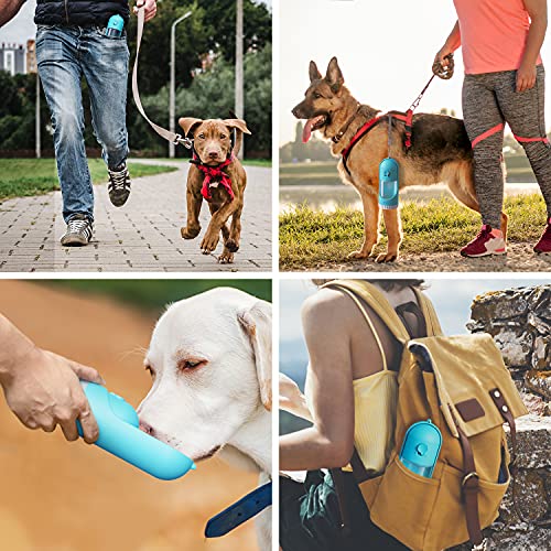 Qifutan Portable Water Bottle for Dogs - Leakproof Retractable Puppy Water Dispenser, Lightweight Pet Water Bottle Bowl… - Image 6