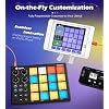 Synido TempoPAD MIDI Pad Controller Beat Maker Machine with Synido MIDI Keyboard Controller 25 Keys, Black
