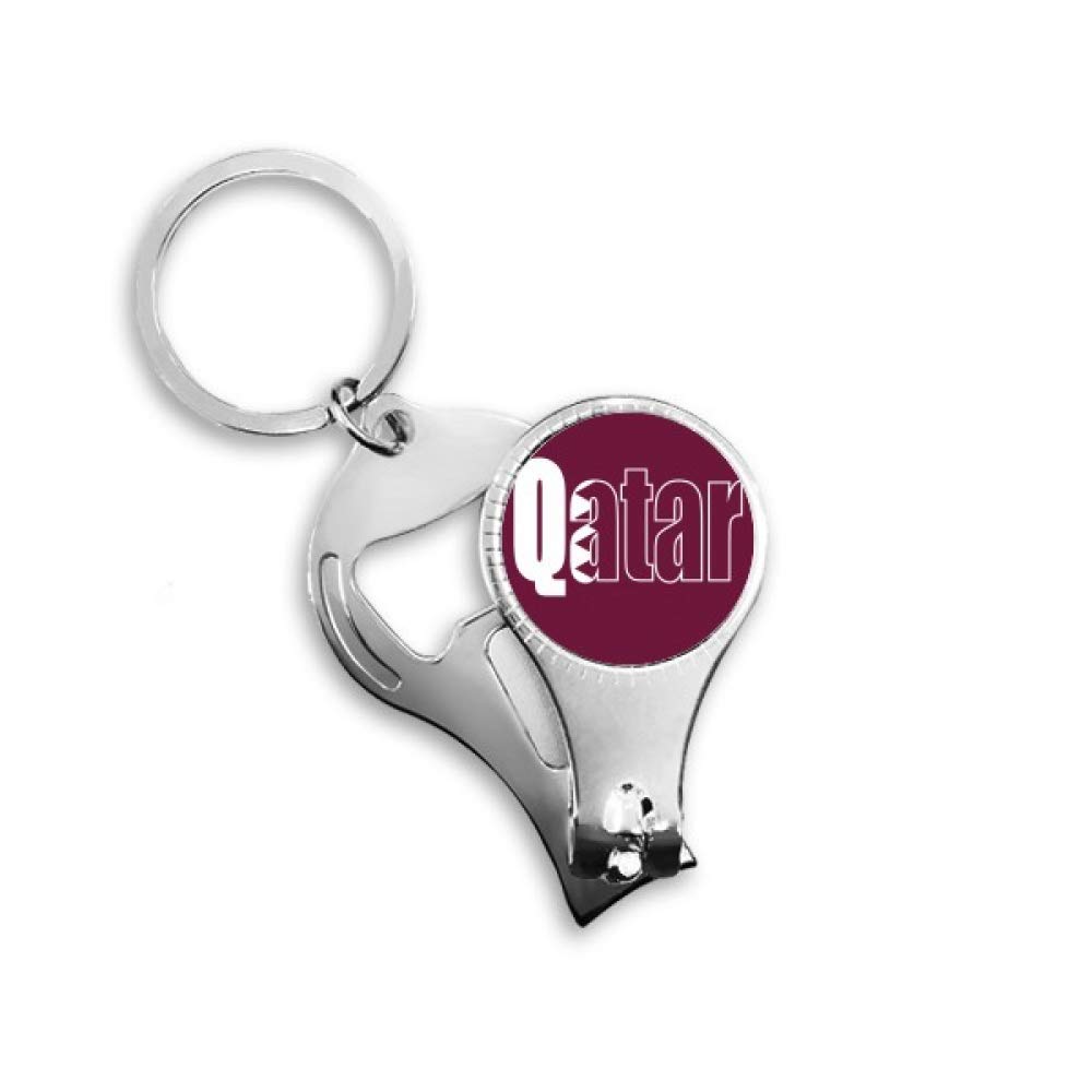 Porte-clés décapsuleur Qatar parfait pour vos soirées foot et apéritifs entre amis