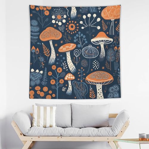 Tapisserie murale nature et fleurs pour décoration esthétique de chambre