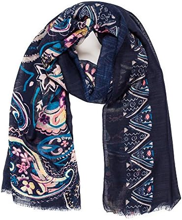 Scarf for Women Lightweight Paisley Fashion for Fall Winter Scarves Shawl Wrap (NF43-2)
