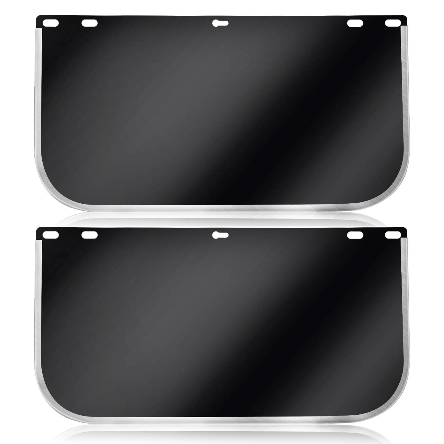 2 Pack Face Shield Replacement Lens 15.5'' x 8'' Tinted Full Face
