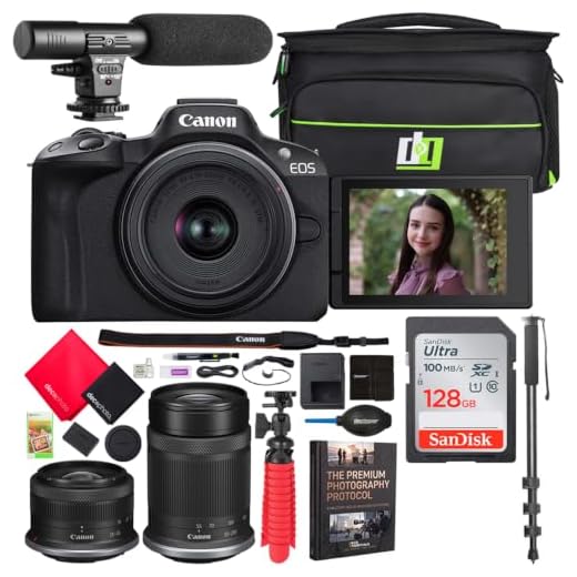 Canon EOS R50 Mirrorless Camera Bundle