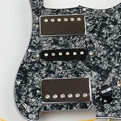 Hsh Pick-Humbucker De Guitare De Pickguard Chargé Hsh Style Appliquer sur Stratocas PickGuard 11 Vis Pickguard Guitare… - Les Beatles, Paul McCartney, John Lennon, RIngo Starr, George Harrison Hsh Pick-Humbucker De Guitare De Pickguard Chargé Hsh Style Appliquer sur Stratocas PickGuard 11 Vis Pickguard Guitare… – Image 2