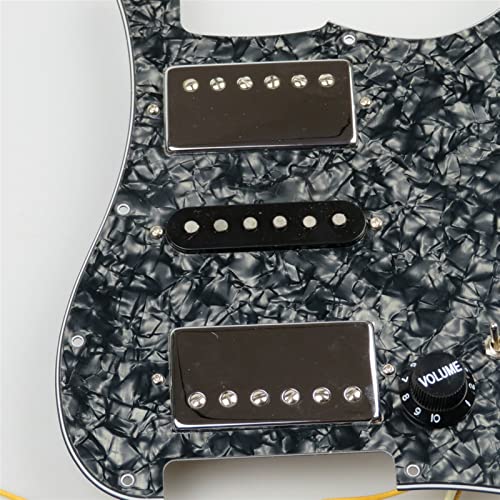 Hsh Pick-Humbucker De Guitare De Pickguard Chargé Hsh Style Appliquer sur Stratocas PickGuard 11 Vis Pickguard Guitare… - Les Beatles, Paul McCartney, John Lennon, RIngo Starr, George Harrison Hsh Pick-Humbucker De Guitare De Pickguard Chargé Hsh Style Appliquer sur Stratocas PickGuard 11 Vis Pickguard Guitare… – Image 3