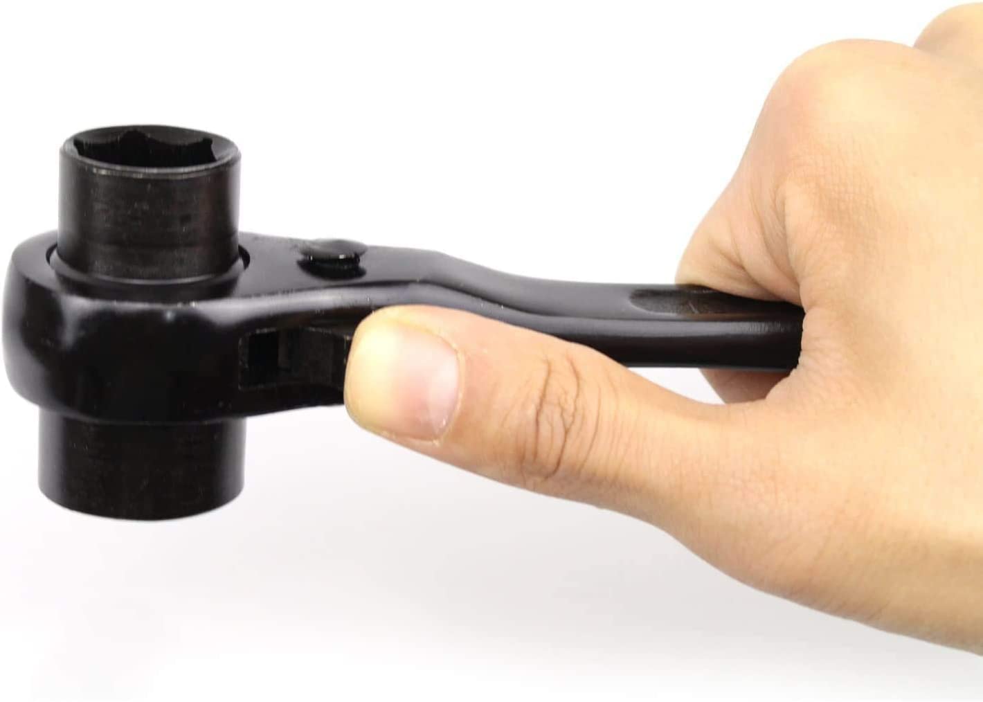 コウノ様 Amazon | myoseya 両口ラチェットレンチ シノ付き 爪式 六角