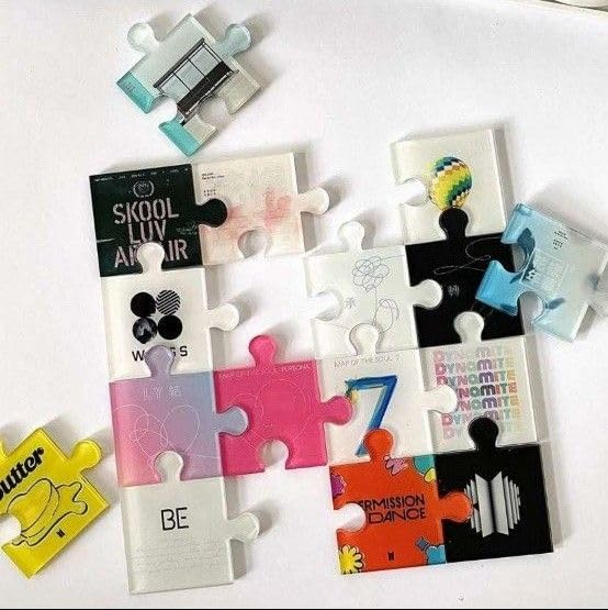 アイドル BTS Acrylic Standing Puzzle Amazon.co.jp: B T S 10th Anniversary Acrylic Puzzle Stand