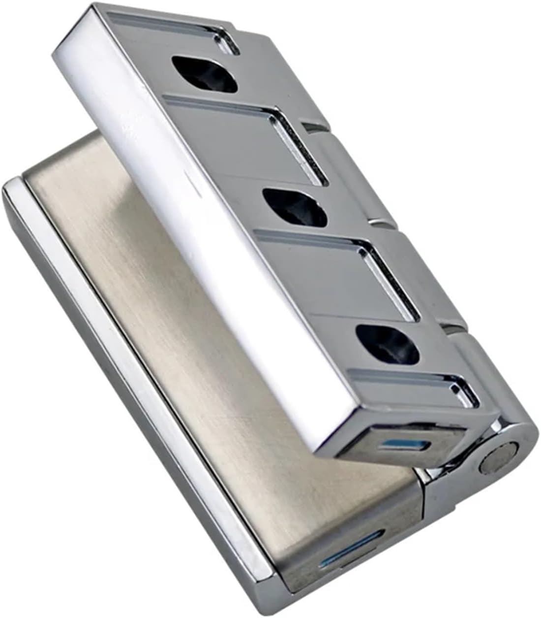 Zinc Alloy Hinge Industrial Electrical Distribution Box Switch Cabinet Door Square Heavy-Duty 1Pcs