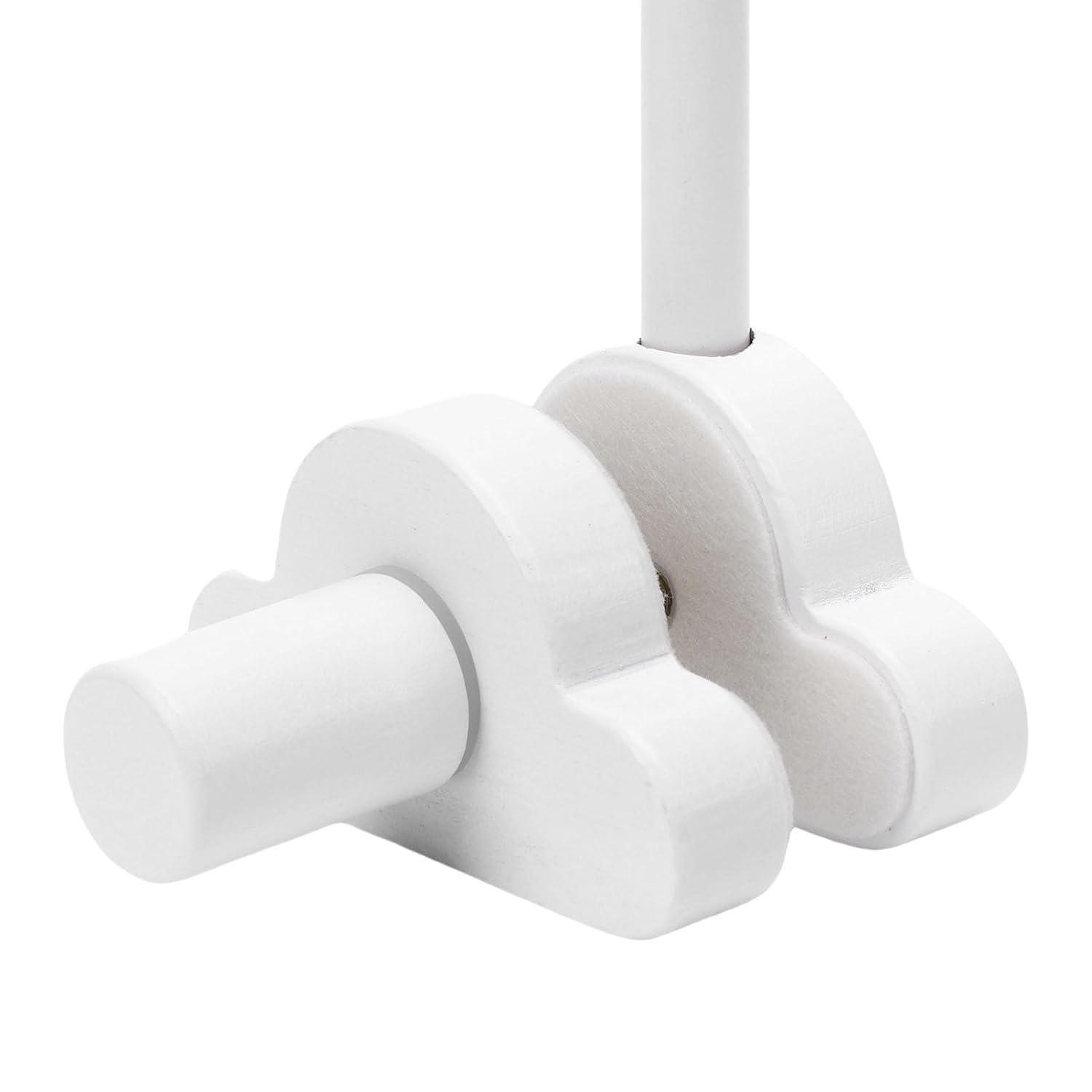 Karlak Baby Crib Mobile Arm Premium Wood Construction for Smooth Surfaces, Quick Assembly for Various Setups, Secure Grip Stable Environment, Stylish Addition to Nursery