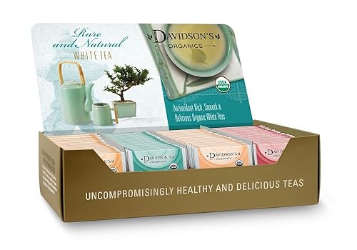 Vista 14 de Davidson's Organics, té de miel surtido, 100 bolsas de té envueltas individualmente