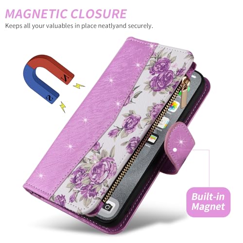 Housse iPhone 17 Pro Max pour les déplacements urbains avec rangement cartes et monnaie