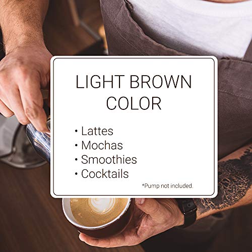 Monin - Hazelnut Syrup, Nutty Taste Of Caramelized Hazelnut, Natural Flavors, Great For Mochas, Lattes, Smoothies, Shakes, And Cocktails, Non-Gmo, Gluten-Free (1 Liter, 4-Pack) #TOP3