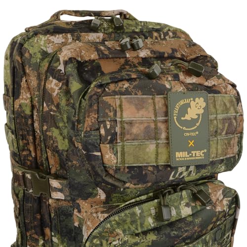 Mil-Tec US Assault Pack Tagesrucksack (36L/L) • Taktischer Militär Rucksack mit MOLLE-System • Kompakter Bundeswehr Rucksack… – Ansicht 2