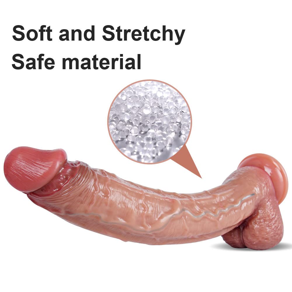 Strap-on, imbracatura per pegging, enorme strap-on (32 cm, diametro 5 cm), giocattoli sessuali per adulti portatili per donne con pioli di coppia, divertimento sessuale, con dildo extra grandi,lunghi