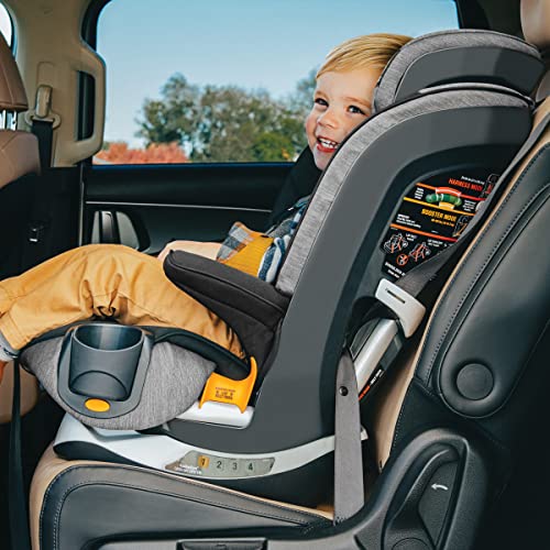 Chicco Myfit Cleartex Harness + Booster Car Seat - Shadow | Black #TOP3