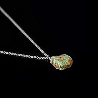 Vista 31 de Raw Gemstone Necklace Birthstones 1 Silver
