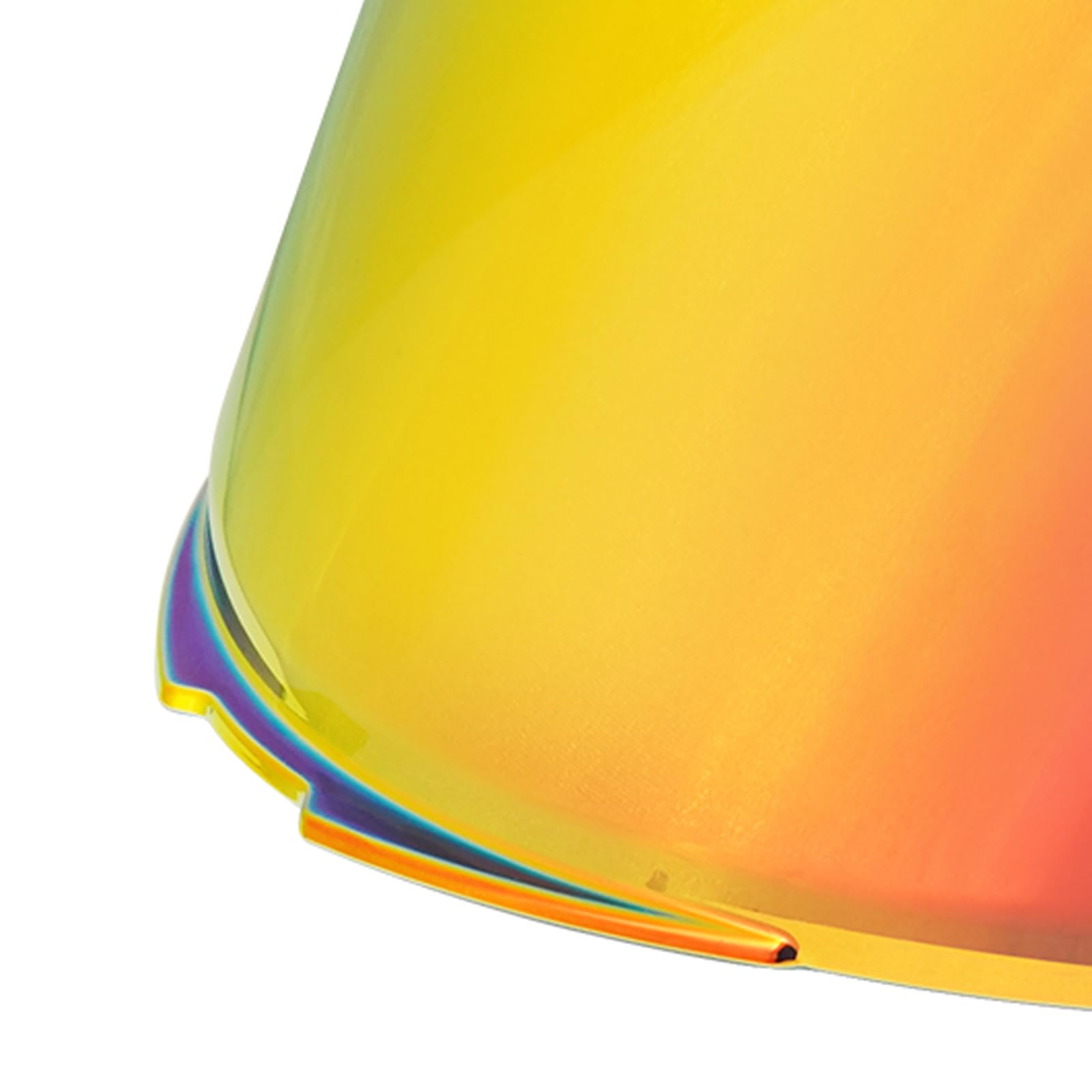 Visera Casco,Visera Casco Moto para MT V-14 Rapide Targo Blade 2,Visera de Lente para Casco Protección contra Viento,Casco de Moto Accesorios (Cromo Rojo)