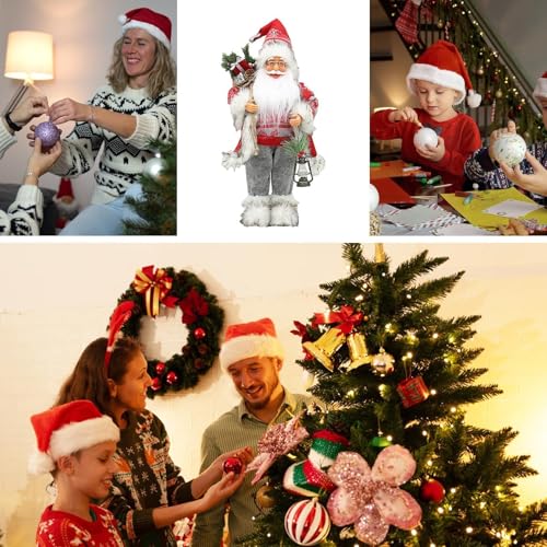 Statue du Père Noël décorative idée de cadeau traditionnel de Noël - 6