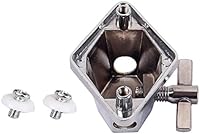 Vista 4 de Alnicov Soporte de estante de soporte de pierna de tambor de Tom para accesorios de piezas de tambor de Tom