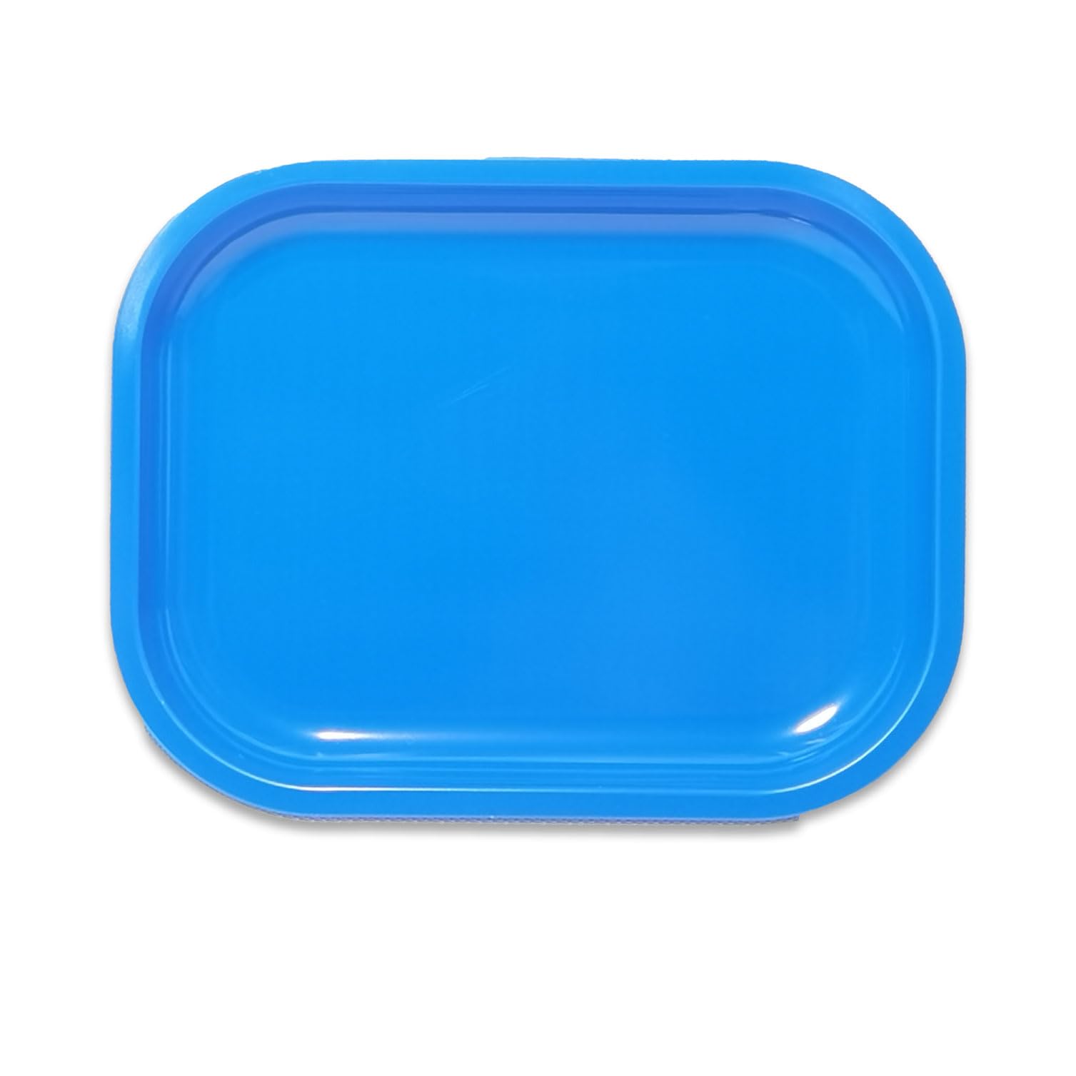 Tray Metal Rolling Tray(Blue, 7" x 5.5")