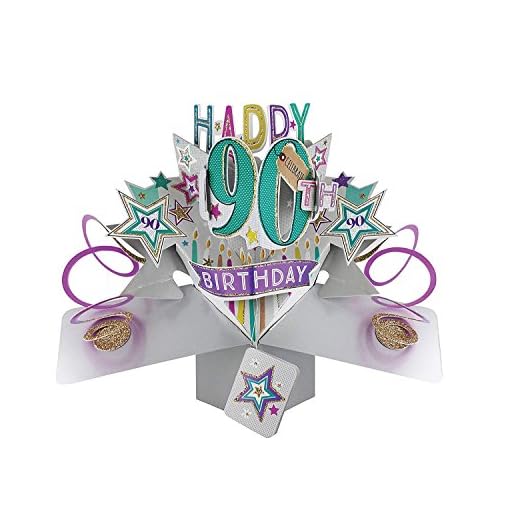 Segunda naturaleza pop166 a – Tarjeta de felicitación de 90º cumpleaños