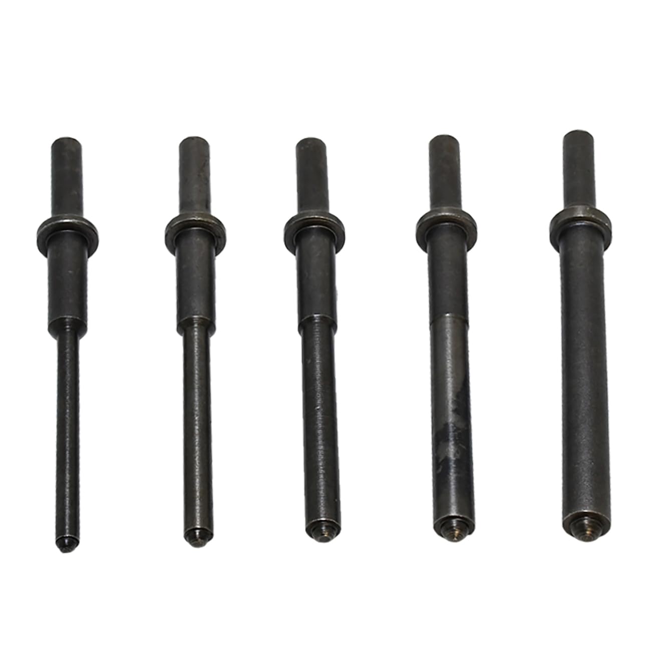 Pneumatic Pilot Punch Set,3/16" to 1/2" Pneumatic Roll Pin Punch 153mm Bolts Long Pins