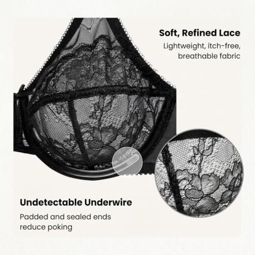 SCULPTD Cooling Full Coverage Minimizer Bra for Women - Image 3