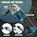 Cordless Metal Nibbler for Makita 18V Battery, 800W Sheet Steel Cutter with 2200RPM Brushless Motor, 360 Degree Rotating Blades for Cutting Stainless Steel, Aluminium, Plastic (Battery not Included)