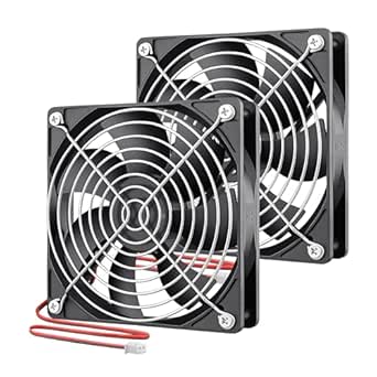 GDSTIME 4.72in Small Fans,120mm x 25mm 12V DC Brushless Cooling Fans ...