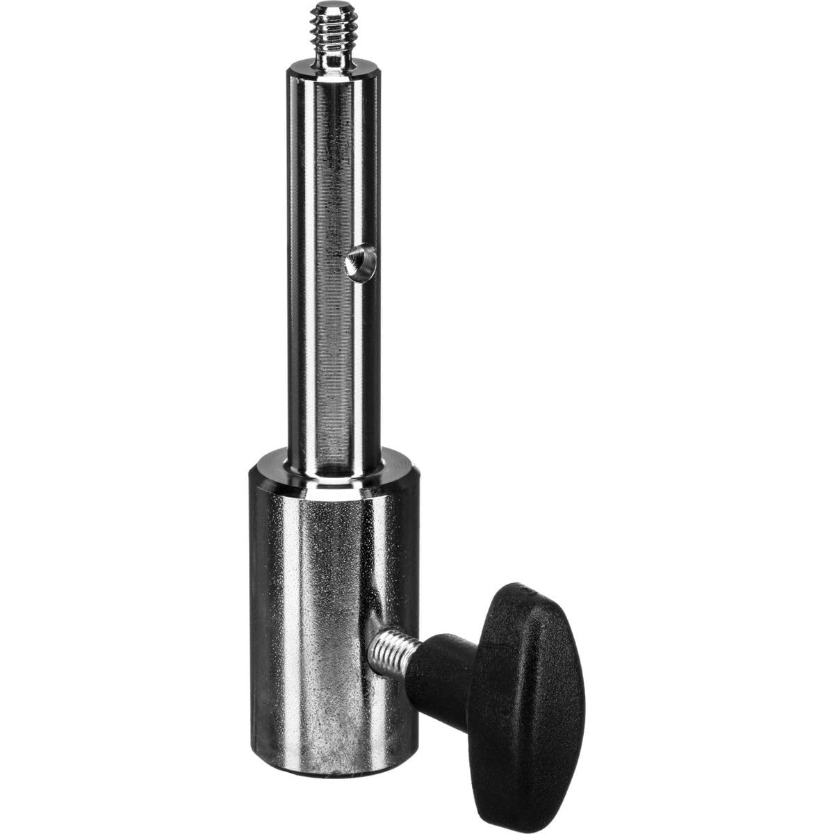Manfrotto 016 Accessorio Serie Adapter da 16 mm, 5/8" Femmina ad Attacco Filettato 1/4", con Serraggio Regolabile, per Controlli Luce Broncolor, in Acciaio Zincato, Argento