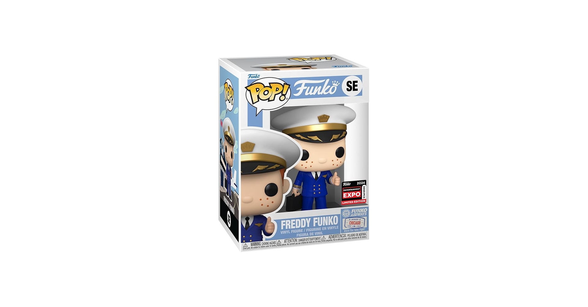 Funko Pop! Originals: LE3000 Freddy in Pilot Uniform (2024 Limited