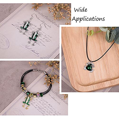 Kissitty 18Pcs/Box Enamel Frog Charms Rhinestone Green Frog Pendants 3 Styles Metal Animal Charms 22-34X19-22Mm For Necklaces Bracelets Earrings Jewelry Making With Hole 2-2.5Mm #TOP2