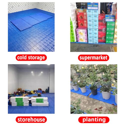 Solution de rangement robuste 40x40x3cm en plastique imperméable haute densité - 8
