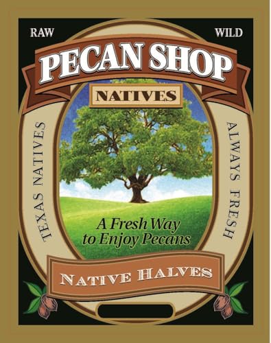 image for Pecan Shop Raw Unpasteurized Shelled Texas Native Pecans, Wild-Harvest